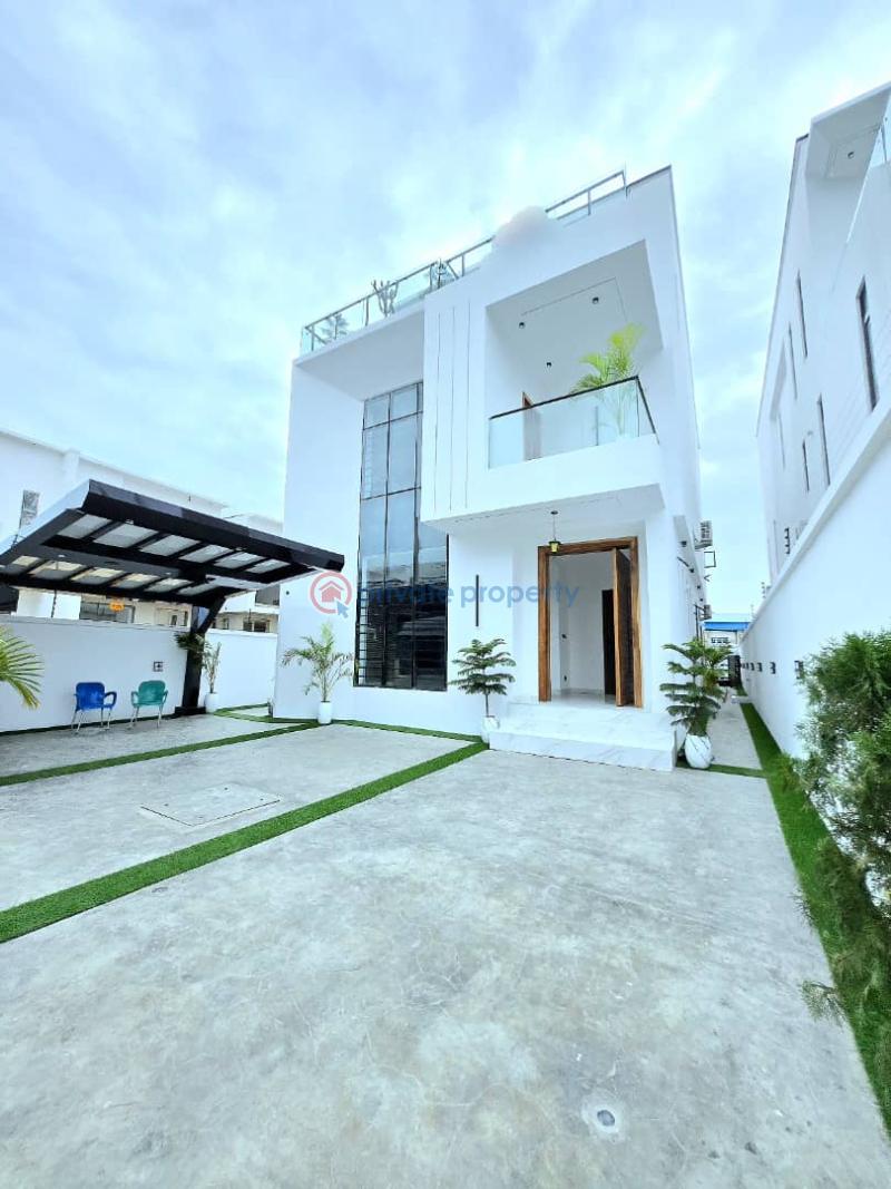 5 bedroom Detached Duplex For Sale Chevron Drive Lekki Lagos - 1