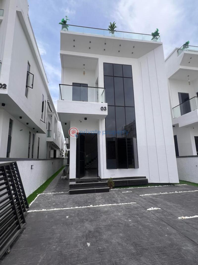 Smart 5 bedroom detached house - 13 5 bedroom Detached Duplex For Sale Chevron Drive Lekki Lagos - 13
