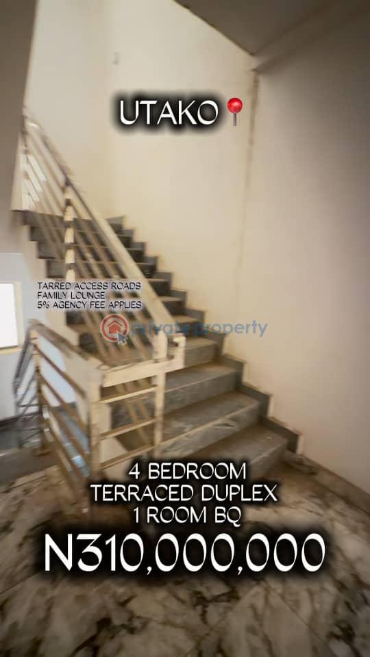 4 bedroom Terraced Duplex For Sale Utako Abuja Phase 2  - 4