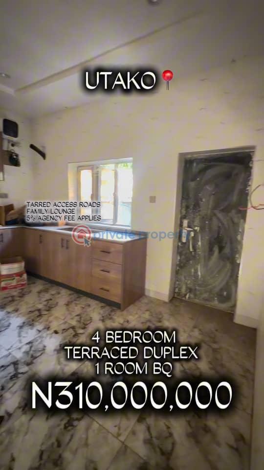4 bedroom Terraced Duplex For Sale Utako Abuja Phase 2  - 13