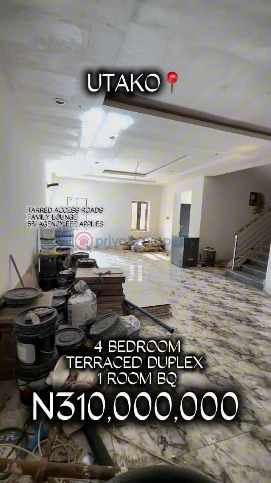 4 bedroom Terraced Duplex For Sale Utako Abuja Phase 2  - 2