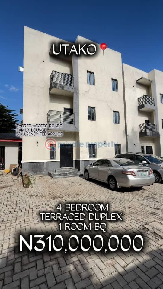 4 bedroom Terraced Duplex For Sale Utako Abuja Phase 2  - 21
