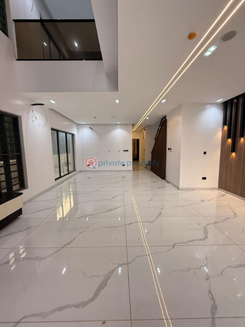 Smart duplex with swimming pool, cinema*  🔑🔑 5bedrooms fully-detached duplex with bq for sale - 6 5 bedroom Detached Duplex For Sale Lekki County Lekki Lagos - 6