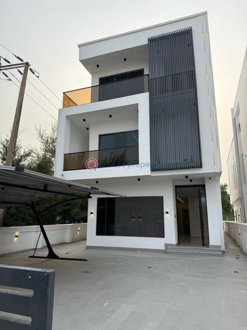 Smart duplex with swimming pool, cinema*  🔑🔑 5bedrooms fully-detached duplex with bq for sale - 1 5 bedroom Detached Duplex For Sale Lekki County Lekki Lagos - 1