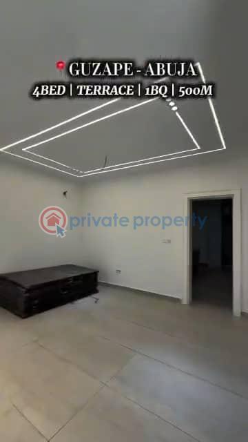 4 bedroom Terraced Duplex For Sale Guzape Abuja Phase 1  - 1
