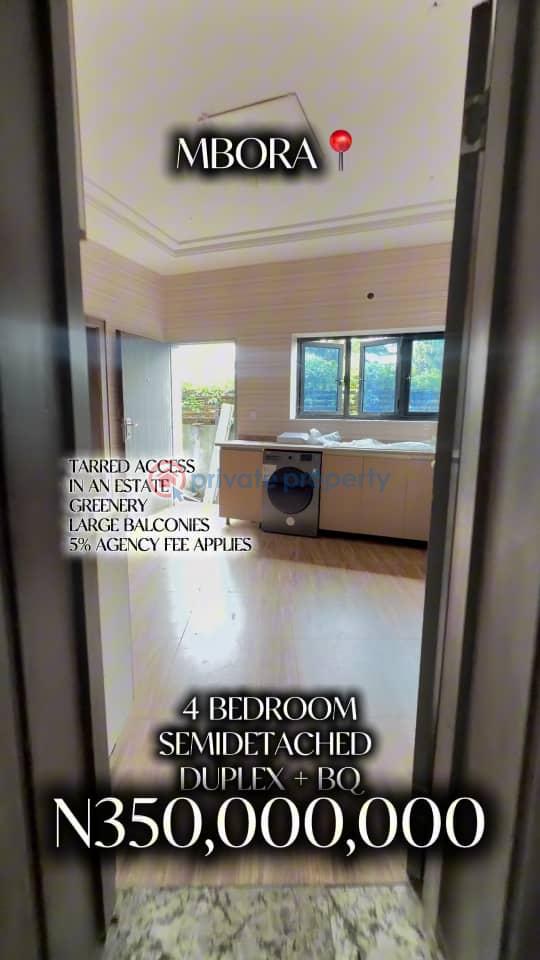 4 bedroom Semi detached Duplex For Sale Mbora Abuja Phase 3  - 9