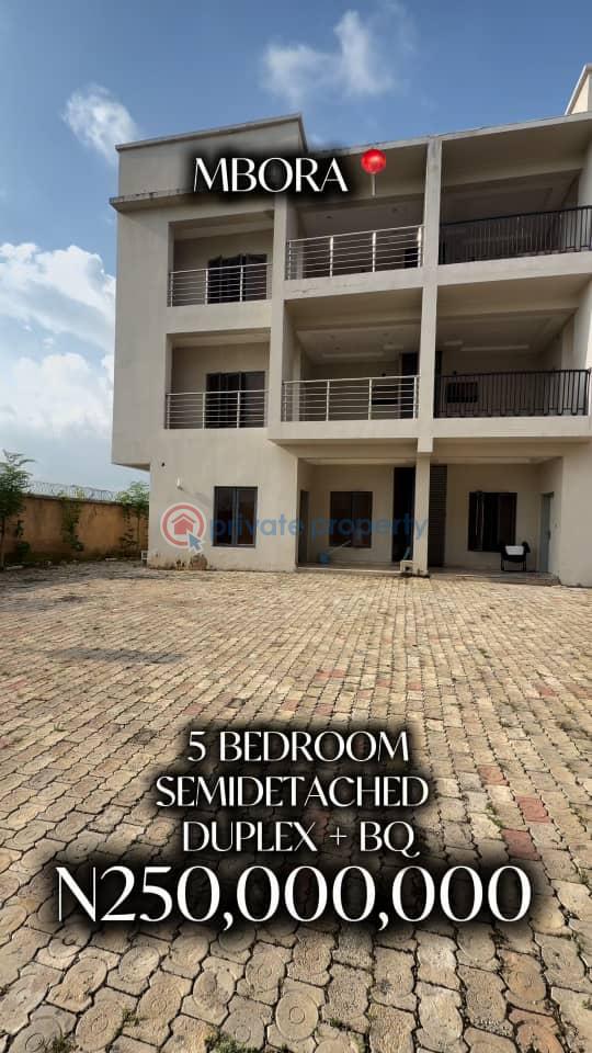 5 bedroom Semi detached Duplex For Sale Mbora Abuja Phase 3  - 4