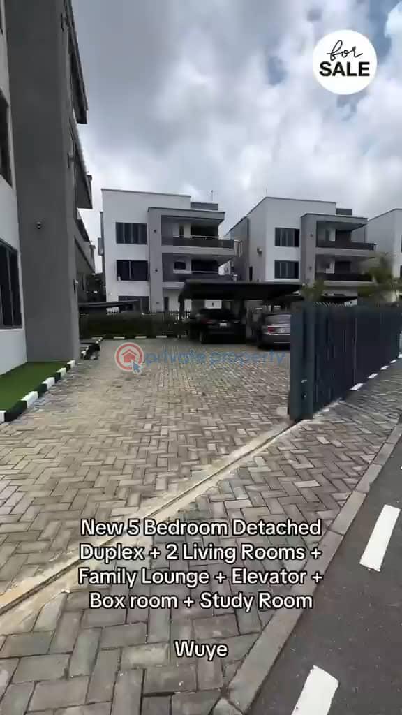 5 bedroom Detached Duplex For Sale Wuye Abuja Phase 2  - 2