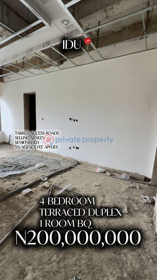 4 bedroom Terraced Duplex For Sale Idu Industrial Abuja Phase 3  - 8