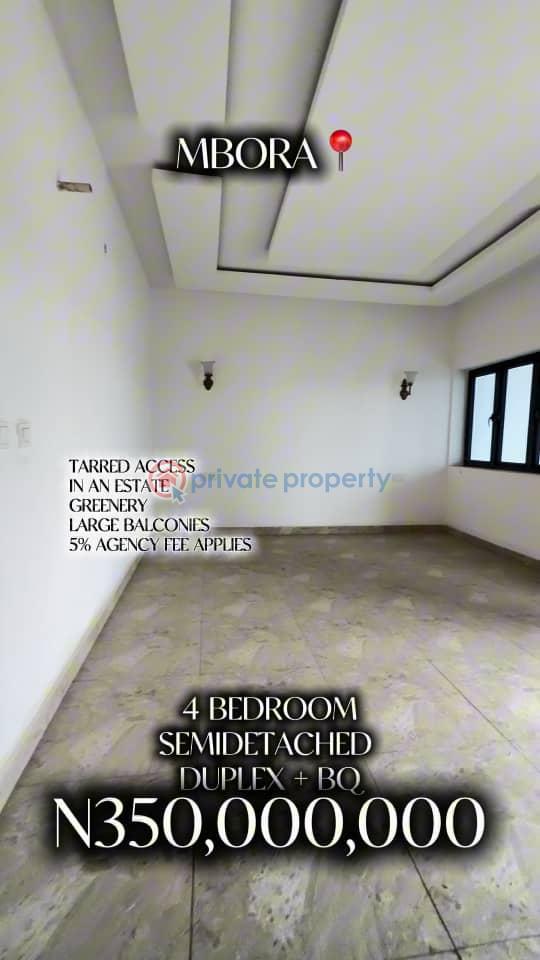 4 bedroom Semi detached Duplex For Sale Mbora Abuja Phase 3  - 4