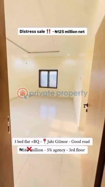 3 bedroom Block Of Flats For Sale Jahi Abuja Phase 2  - 7