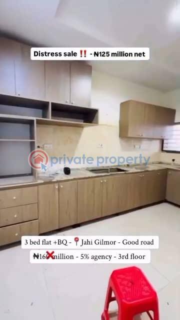 3 bedroom Block Of Flats For Sale Jahi Abuja Phase 2  - 10