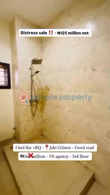 3 bedroom Block Of Flats For Sale Jahi Abuja Phase 2  - 12