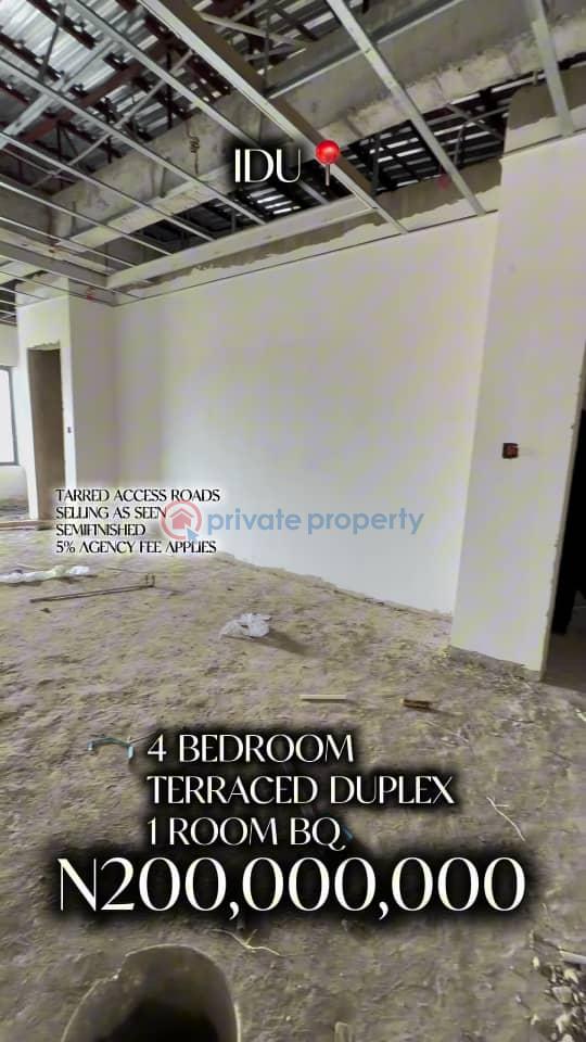 4 bedroom Terraced Duplex For Sale Idu Industrial Abuja Phase 3  - 9