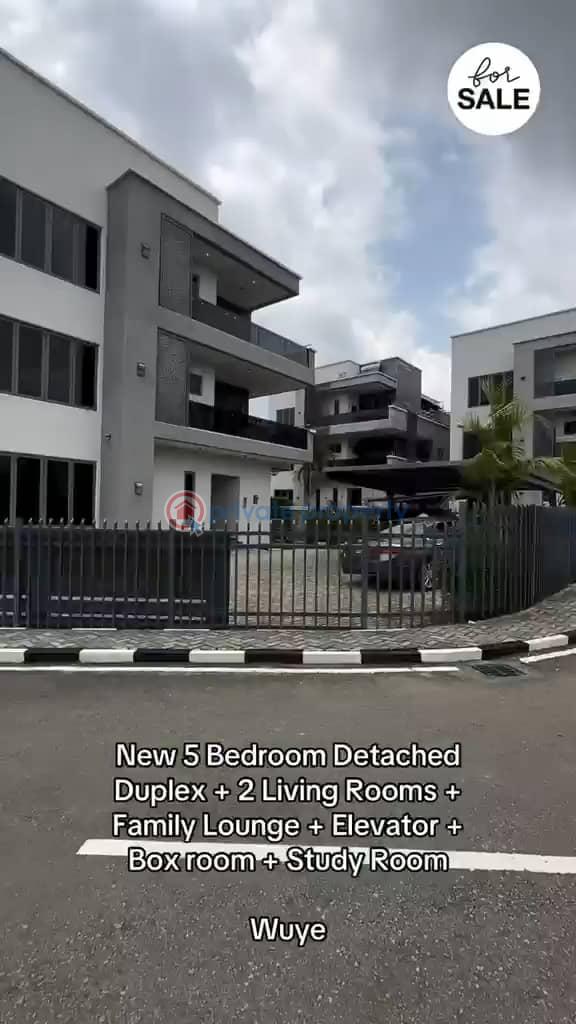 5 bedroom Detached Duplex For Sale Wuye Abuja Phase 2  - 14