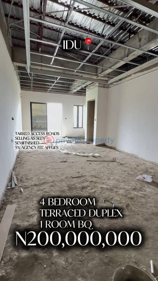 4 bedroom Terraced Duplex For Sale Idu Industrial Abuja Phase 3  - 4