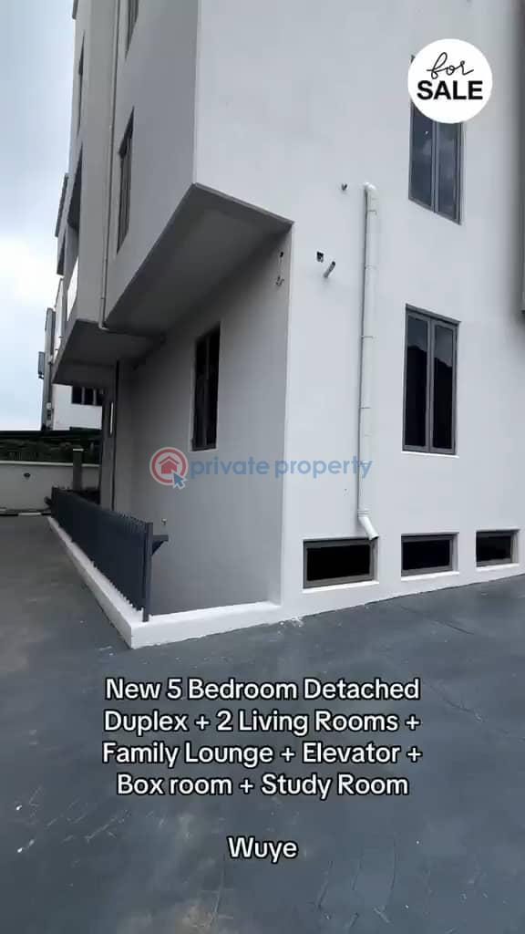 5 bedroom Detached Duplex For Sale Wuye Abuja Phase 2  - 3