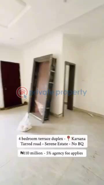 4 bedroom Terraced Duplex For Sale Karsana Abuja Phase 3  - 8