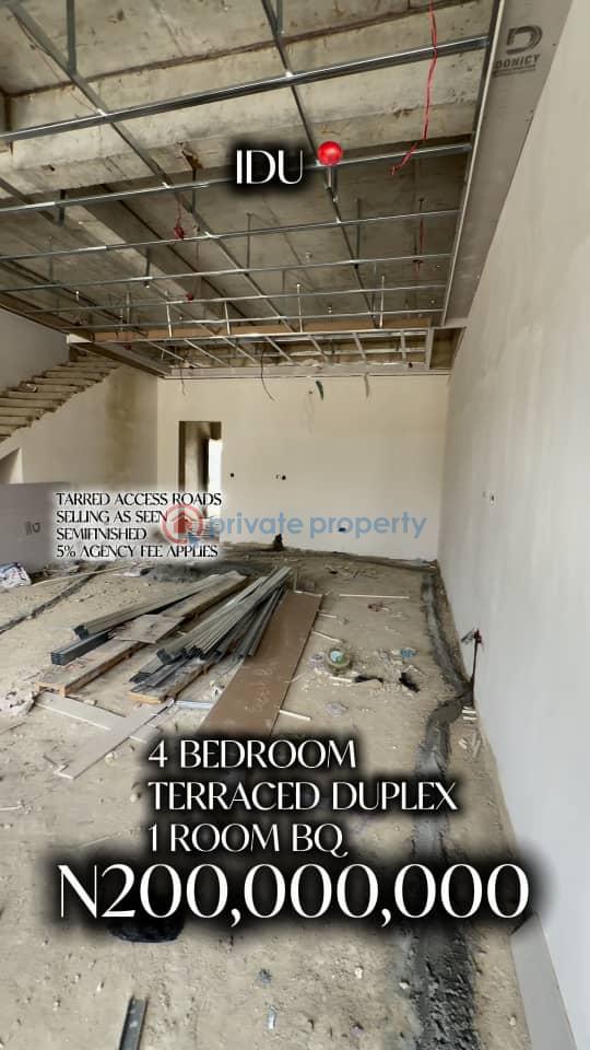 4 bedroom Terraced Duplex For Sale Idu Industrial Abuja Phase 3  - 11