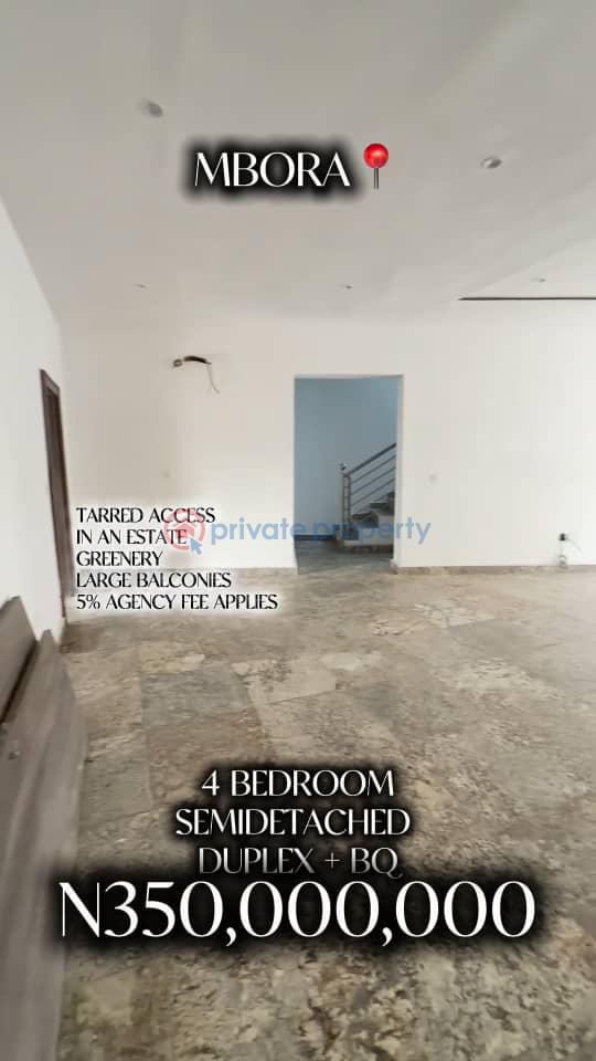 4 bedroom Semi detached Duplex For Sale Mbora Abuja Phase 3  - 12