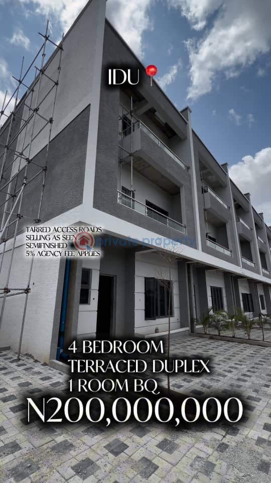 4 bedroom Terraced Duplex For Sale Idu Industrial Abuja Phase 3  - 7