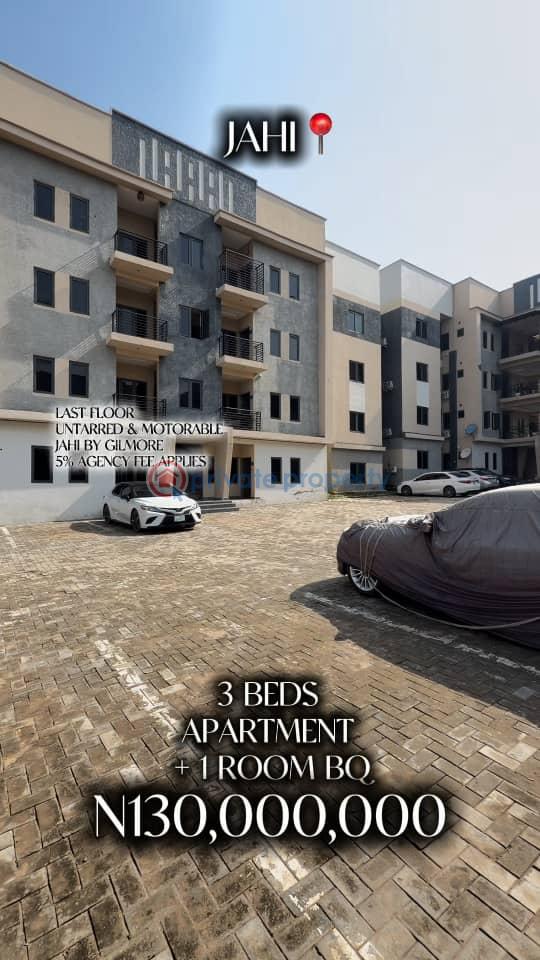 3 bedroom Block Of Flats For Sale Jabi Abuja Phase 2  - 6