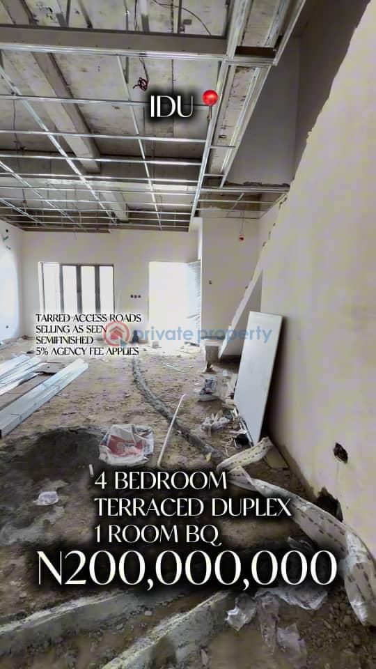 4 bedroom Terraced Duplex For Sale Idu Industrial Abuja Phase 3  - 16