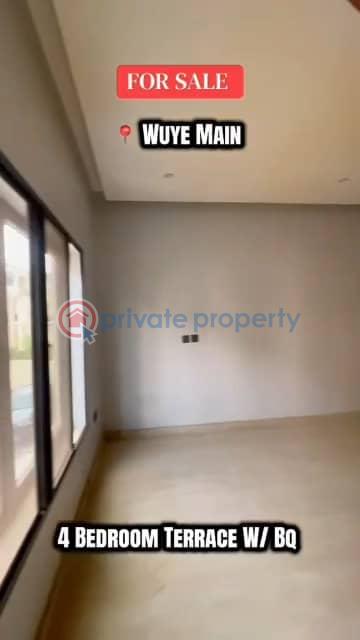 4 bedroom Terraced Duplex For Sale Wuye Abuja Phase 2  - 1