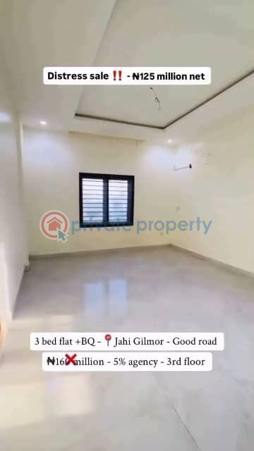 3 bedroom Block Of Flats For Sale Jahi Abuja Phase 2  - 4