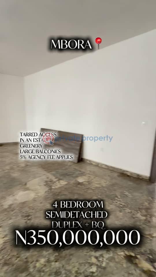 4 bedroom Semi detached Duplex For Sale Mbora Abuja Phase 3  - 8