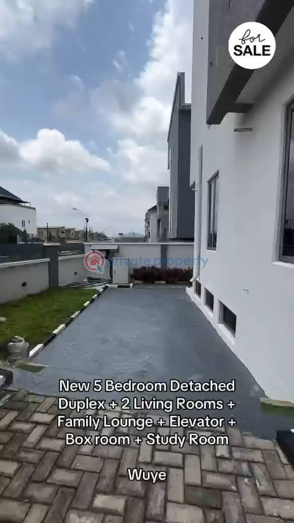 5 bedroom Detached Duplex For Sale Wuye Abuja Phase 2  - 8