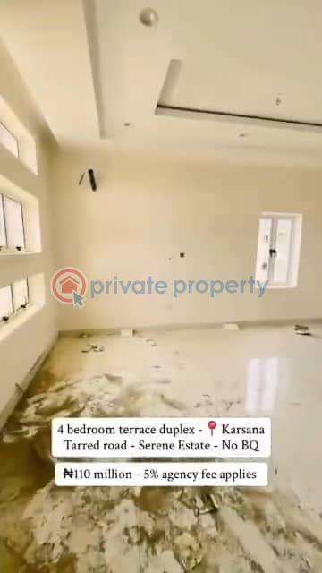 4 bedroom Terraced Duplex For Sale Karsana Abuja Phase 3  - 3