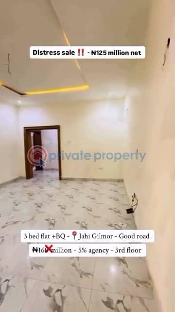 3 bedroom Block Of Flats For Sale Jahi Abuja Phase 2  - 15