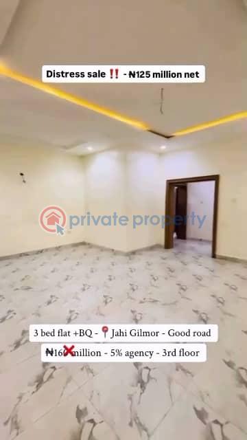3 bedroom Block Of Flats For Sale Jahi Abuja Phase 2  - 18