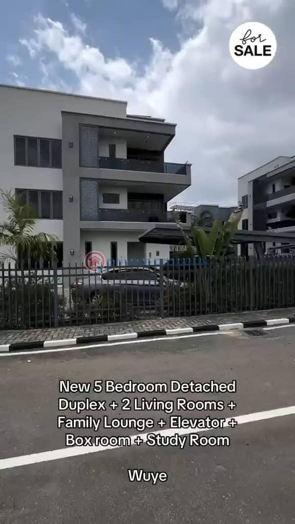 5 bedroom Detached Duplex For Sale Wuye Abuja Phase 2  - 12