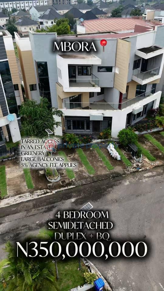 4 bedroom Semi detached Duplex For Sale Mbora Abuja Phase 3  - 3