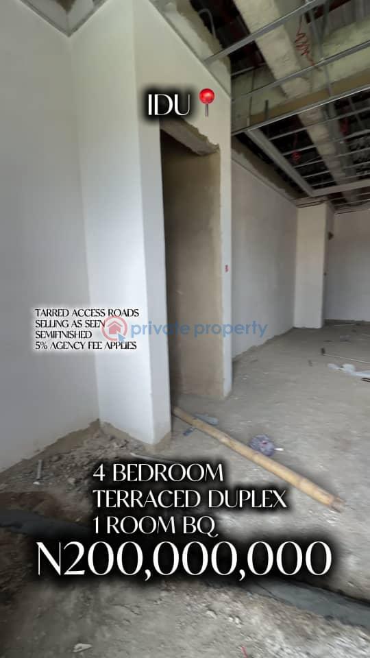 4 bedroom Terraced Duplex For Sale Idu Industrial Abuja Phase 3  - 5