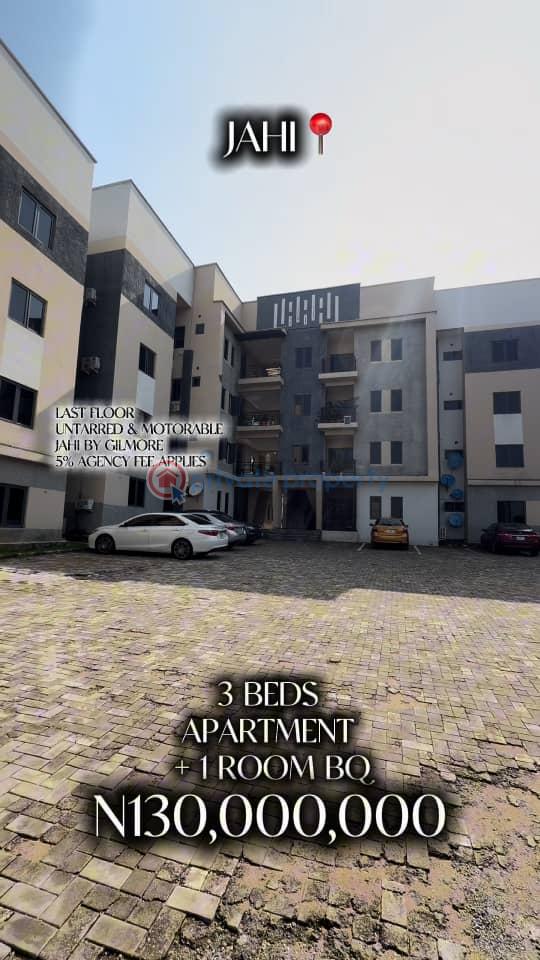 3 bedroom Block Of Flats For Sale Jabi Abuja Phase 2  - 1