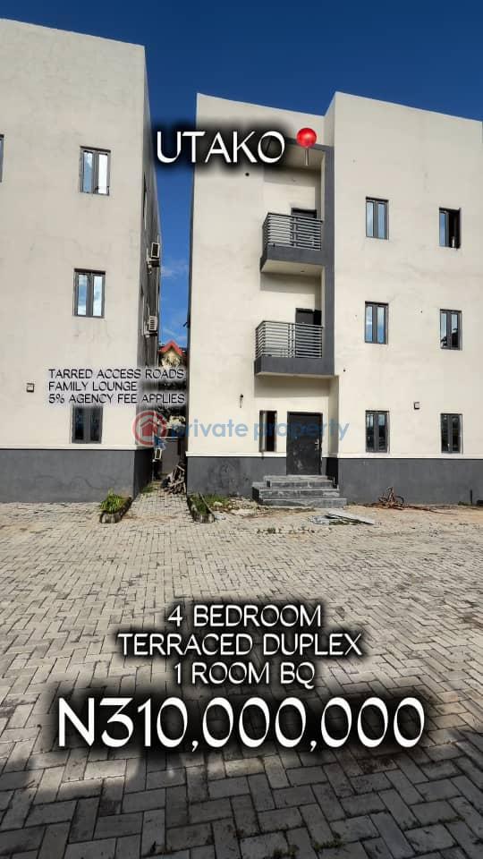 4 bedroom Terraced Duplex For Sale Utako Abuja Phase 2  - 12