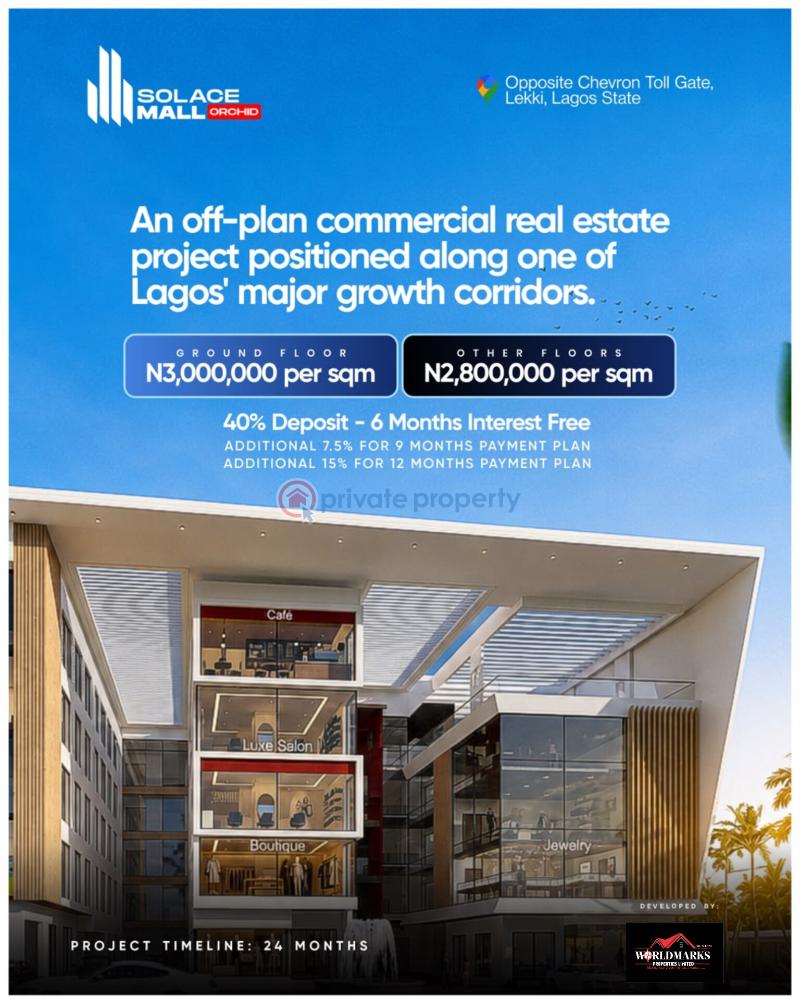 Mall/Complex/Plaza For Sale Orchid Road By Lekki 2nd Tollgate Lekki Phase 2 Lagos - 0