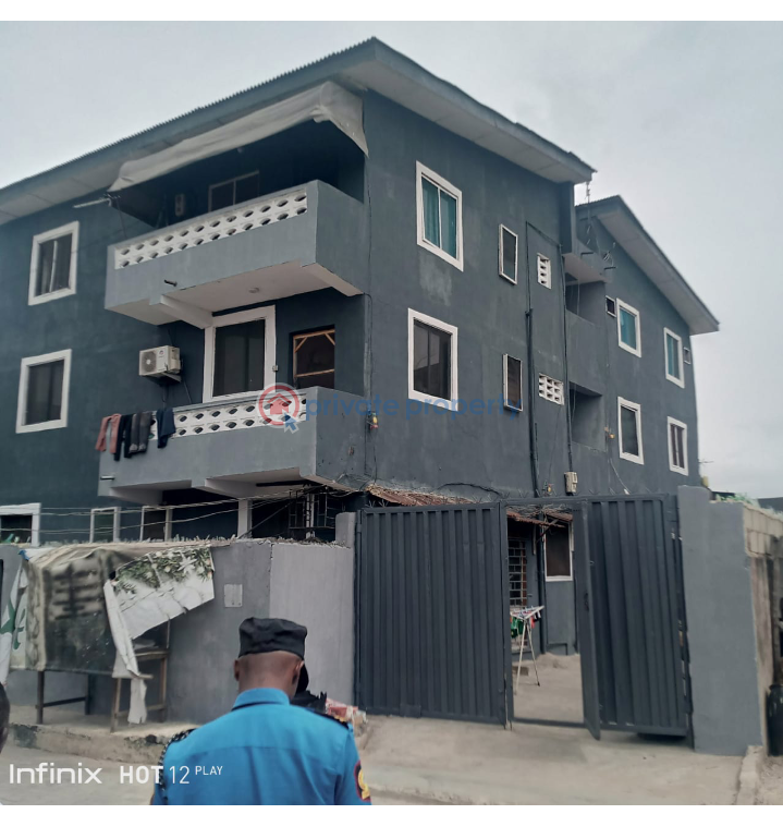 Block Of Flats For Sale Off Western Avenue Western Avenue Surulere Lagos