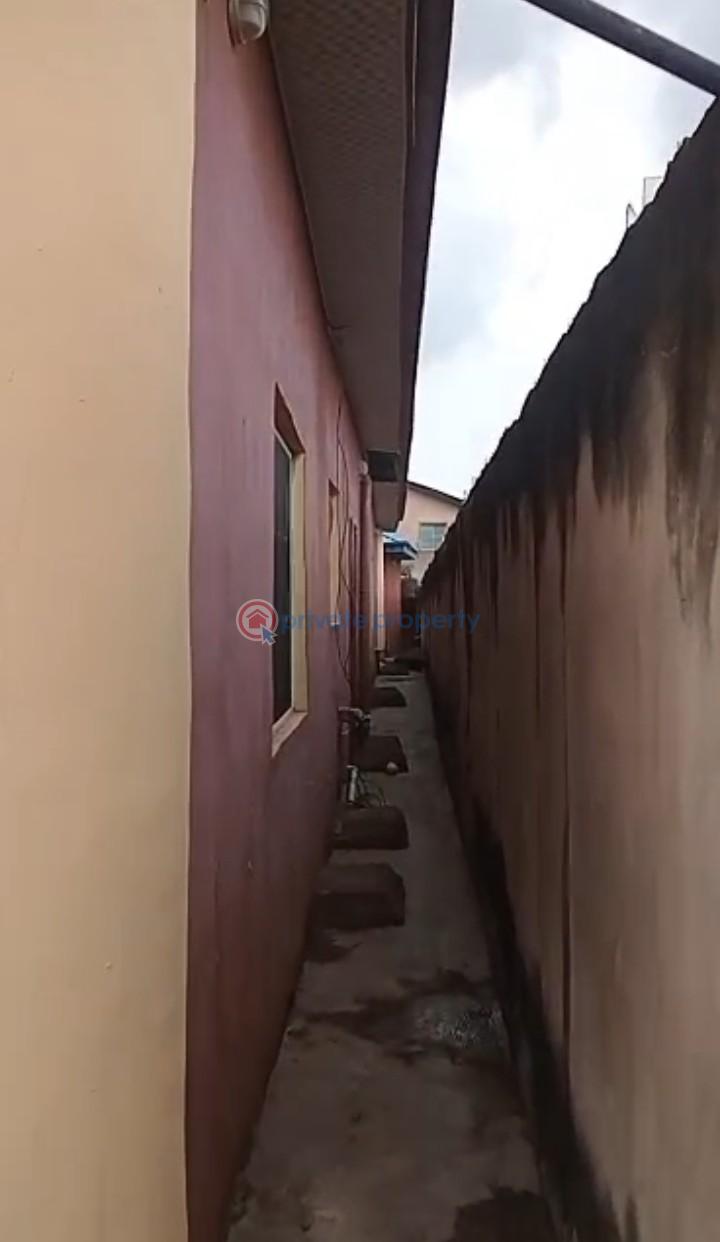 Detached Bungalow For Sale Off Agbe Road Abule Egba Lagos - 1