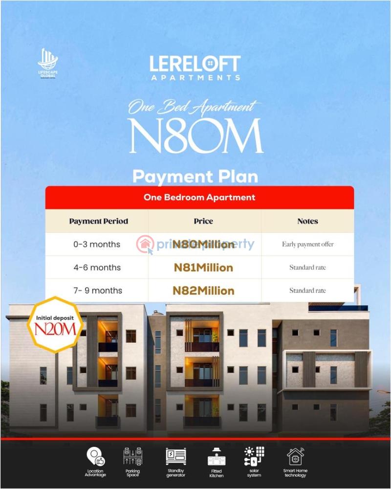 1 bedroom Block Of Flats For Sale Aguda  Surulere Lagos