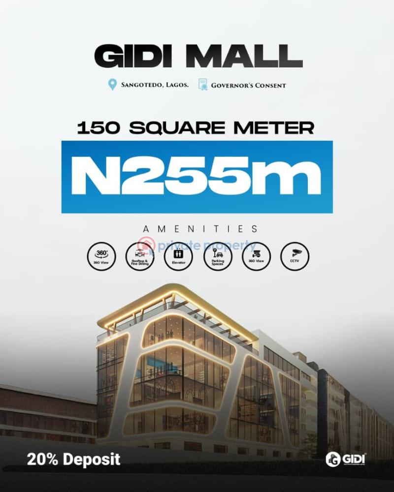Mall/Complex/Plaza For Sale Gidi Mall Sangotedo Lagos Sangotedo Ajah Lagos - 4
