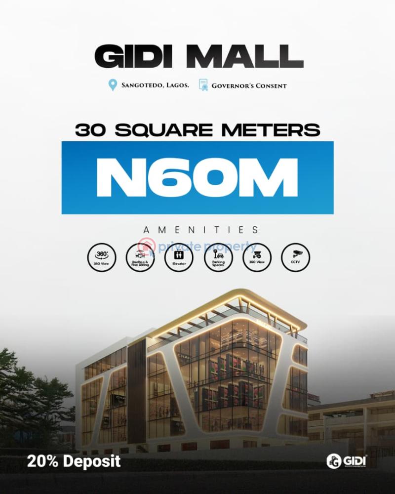 Mall/Complex/Plaza For Sale Gidi Mall Sangotedo Lagos Sangotedo Ajah Lagos - 13