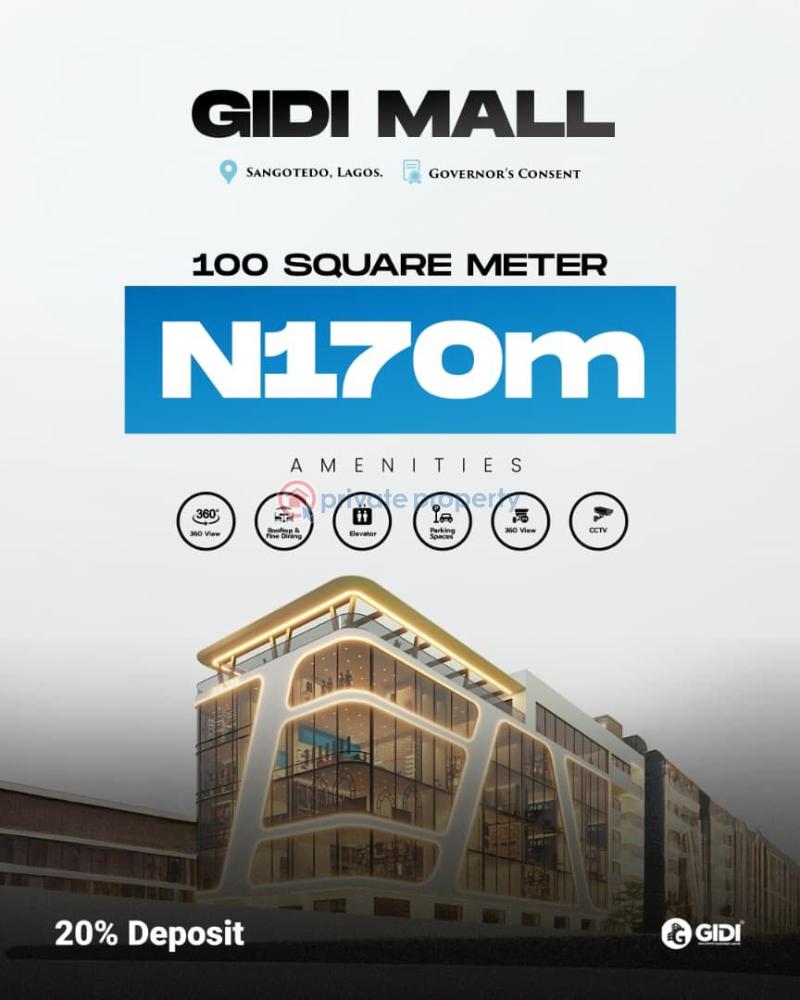 Mall/Complex/Plaza For Sale Gidi Mall Sangotedo Lagos Sangotedo Ajah Lagos - 3