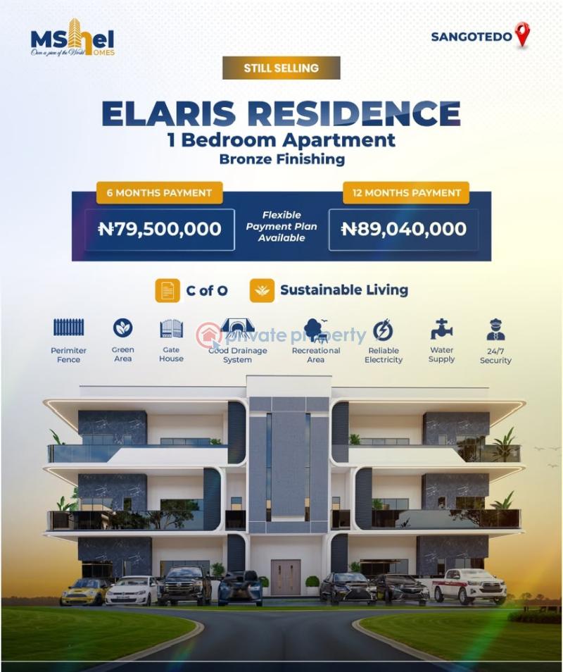 1 bedroom Mini Flat For Sale Sangotedo Ajah Lagos - 0