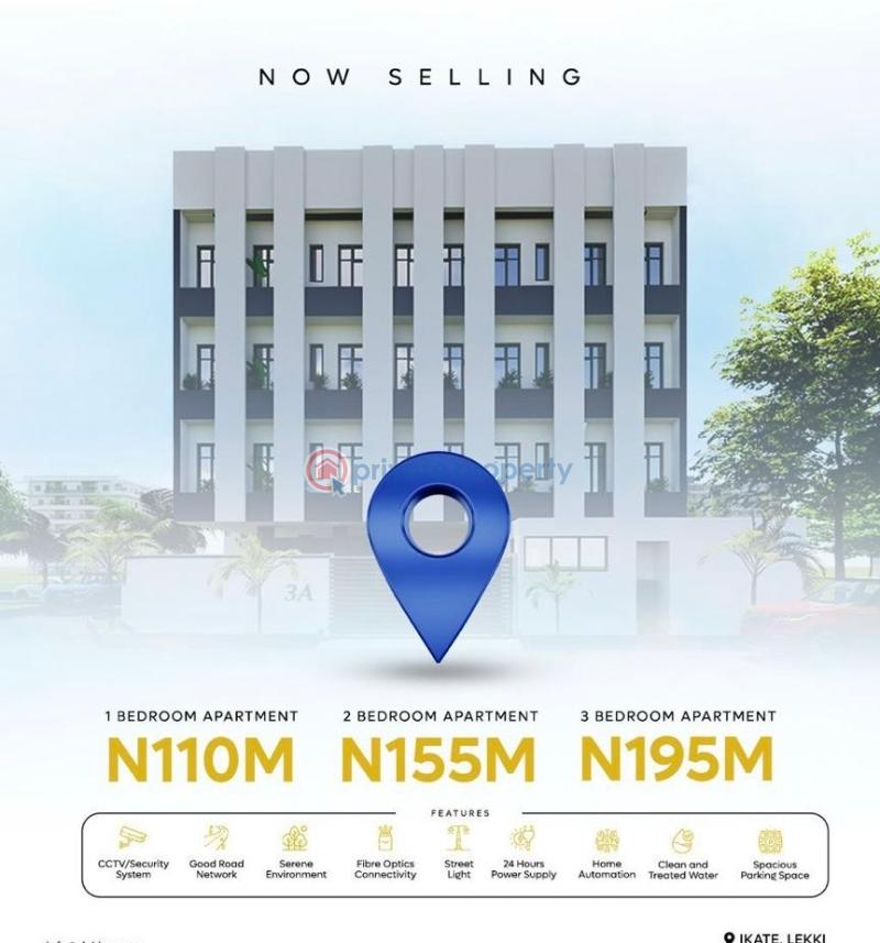 1 bedroom Flat & Apartment For Sale Stanford Ilasan Lekki Lagos - 0