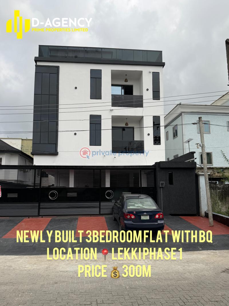 3 bedroom Block Of Flats For Sale Lekki Phase 1 Lagos - 0