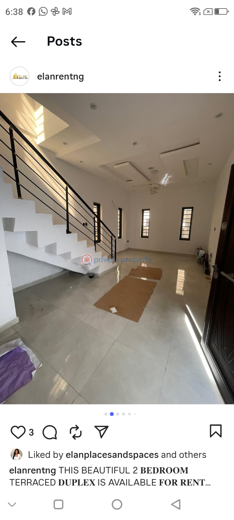 2 bedroom Terrace For Rent By General Paint Ajah Bis Abraham Adesanya Ajah Lagos - 1